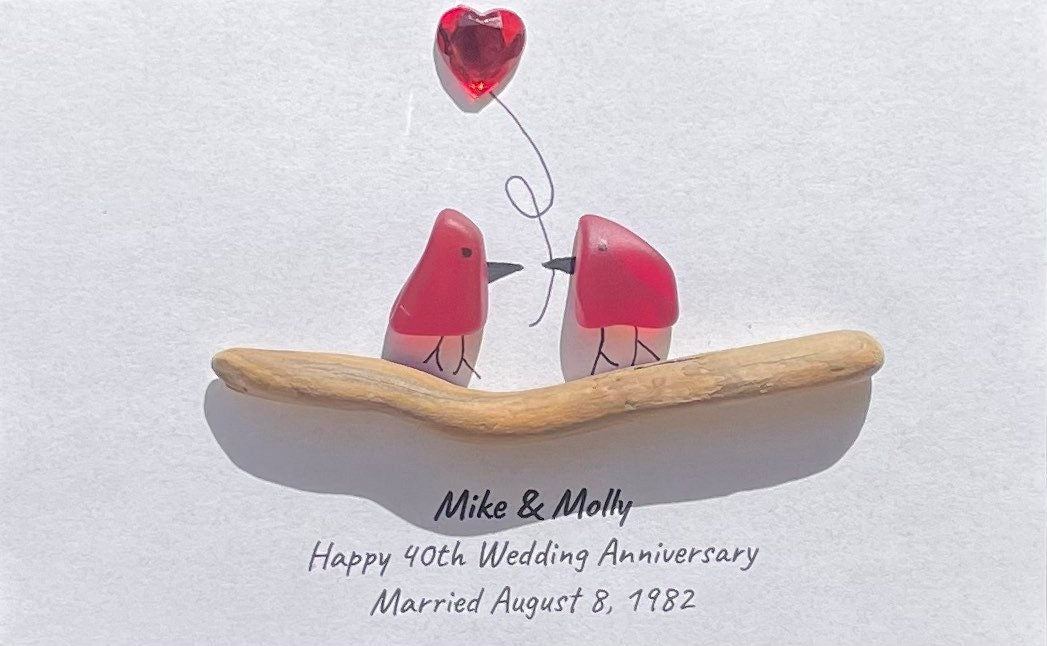 Personalized 40th Anniversary Gift, 40 years Wedding Anniversary Gift –  Shedarts